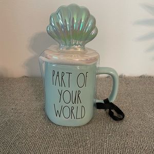 NWT Rae Dunn Disney Little Mermaid “Part Of Your World” Mug